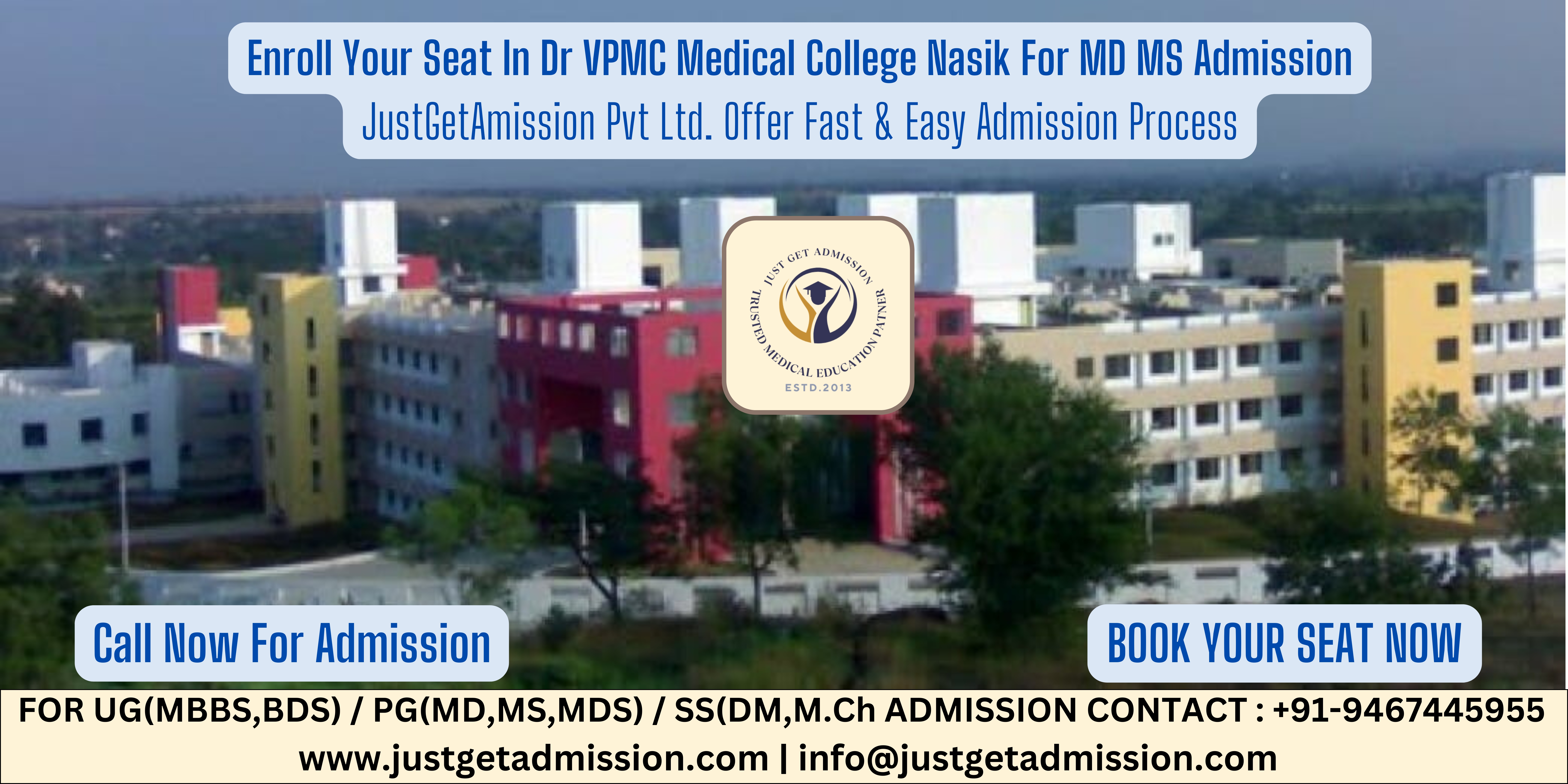 Dr VPMC Medical College Nasik NEET PG 2024-25: Admission, Courses, Cut-off, fees, Bond, Stipend etc.